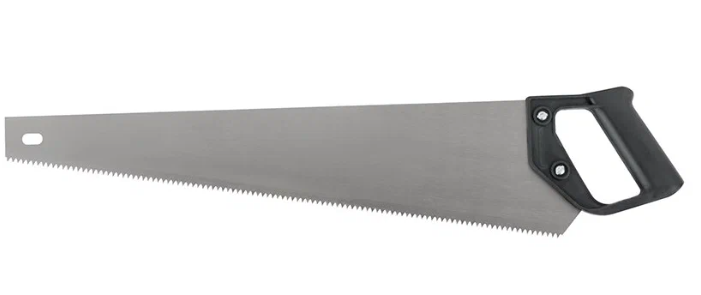 Ножовка MOS 500 мм, средний зуб, шаг 4,5мм, по дереву