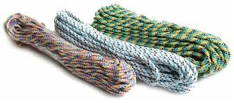 Веревка плетеная п/п 6 мм (200 м) цветная (шнур плет. п/п 16 прядн)