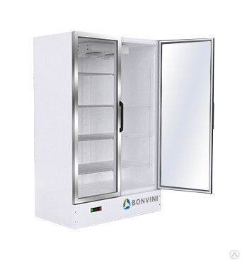 Шкаф холодильный Bonvini BGD-1200 MU 1208 л с распашными дверями