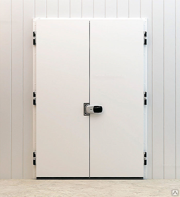 Двухстворчатая дверь шкафа. Двери для холодильных камер Профхолод. Дверь Профхолод распашная. Дверь для холод.камеры НТ-РДО-1200*2000/80//пр/БП. Холодильные двери Ирбис.
