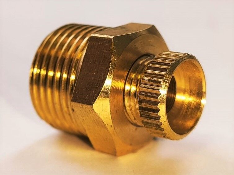 Клапан для компрессора дренажный 3/8 (прямой ход)