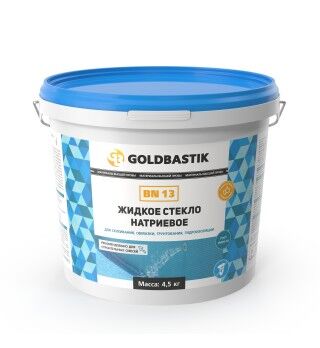 Стекло натриевое жидкое GOLDBASTIK BN 1.3 кг