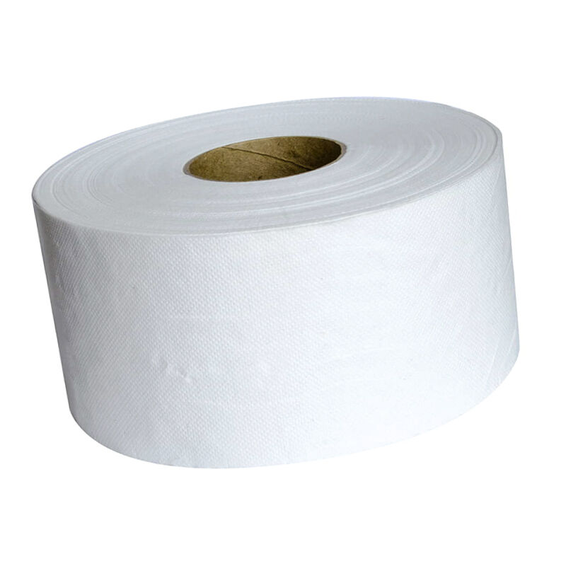 Туалетная бумага 200м 1 слой белая уп/12 рулонов