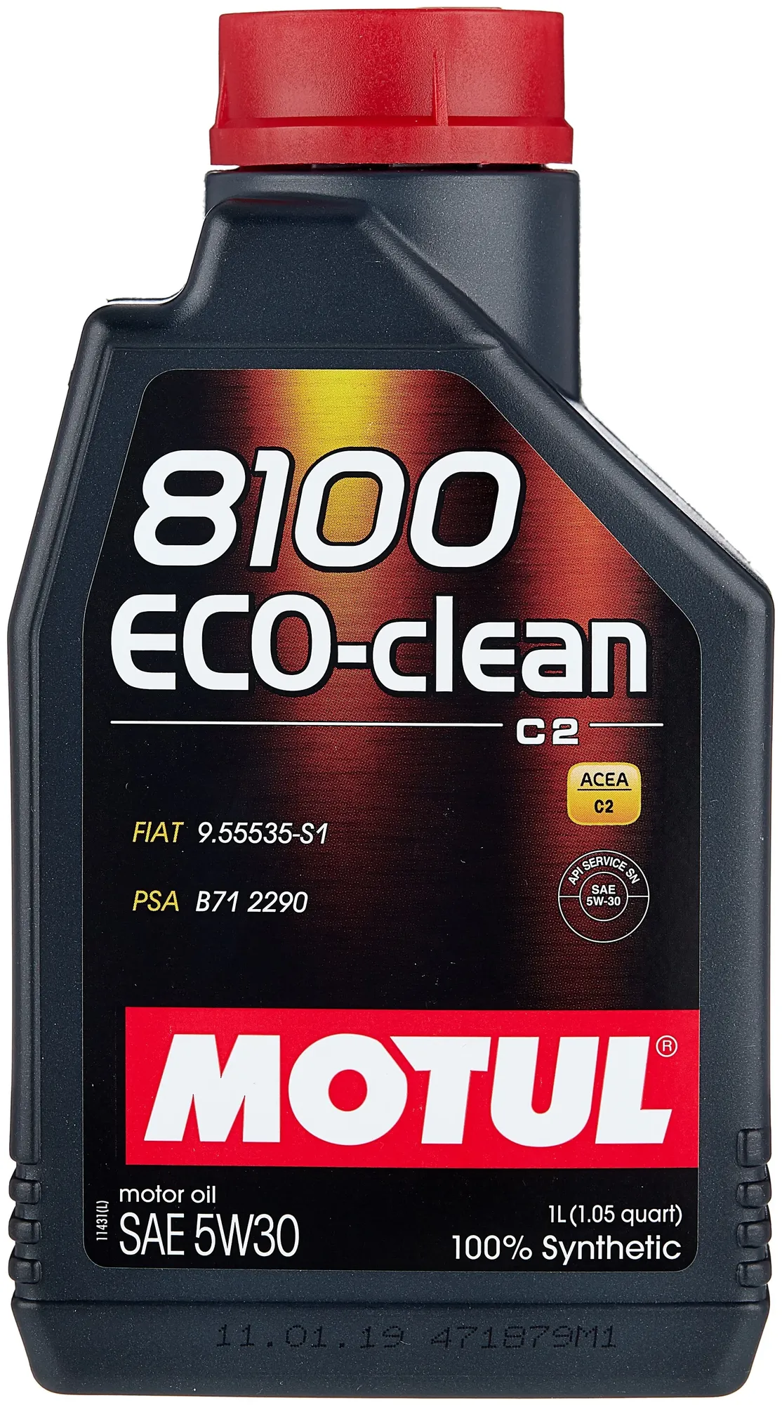 Масло моторное MOTUL 8100 ECO-clean 5W-30 C2 (1 л)