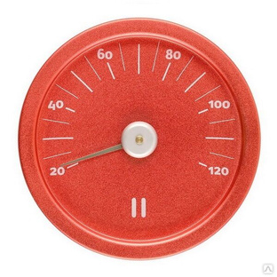 Термометр для сауны Tammer-Tukku Rento алюминиевый (огненно-красный, арт. 308204) #1