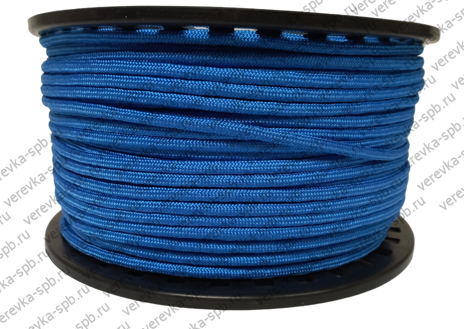 Веревка полипропиленовая 6 мм, 200м, плетеная , нагрузка 160 кгс