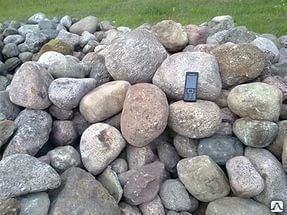Камень валун фр. 100-600 мм