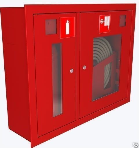 Шкафы для пожарного крана 51-66 металлические шпк