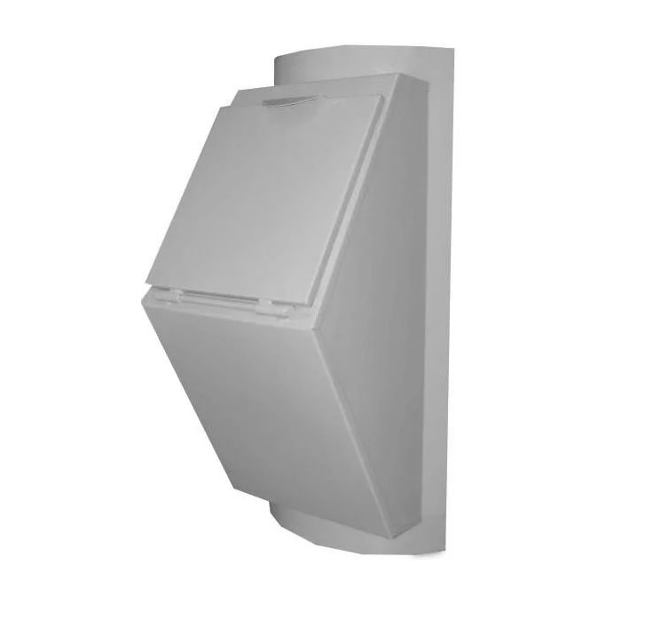 Клапан мусоропровода загрузочный КЗМ-У-400-450, 1.5 мм (усиленный)