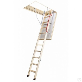 Лестница чердачная деревянная Fakro LTK, 60х130х305 мм 