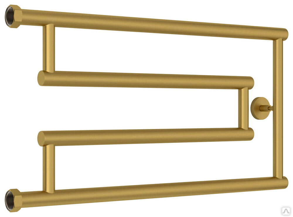 Полотенцесушитель водяной Сунержа High-Tech model "G+" 320х650 Матовое золото