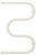 Полотенцесушитель водяной Сунержа М-образный 600х400 Матовый белый #2