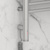 Полотенцесушитель электрический Сунержа Богема с полкой 3.0 500х500 / МЭМ левый Сатин #3