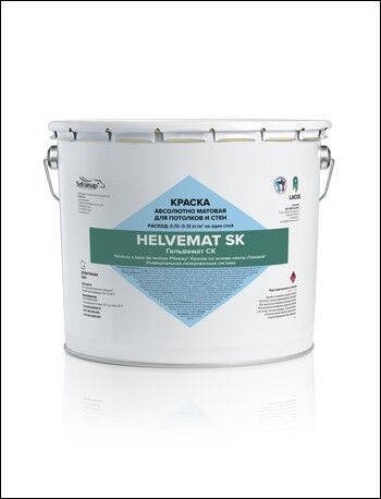 Краска на основе смолы Soframap Helvemat SK (Софрамап Гельвемат) База P 13,5 кг