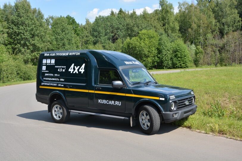 Автомобиль KUB «Промтоварный фургон» на базе Niva 4x4
