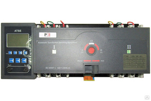 Реверсивный рубильник с логическим контроллером PTQ5-D1 3P 100A/Automatic Transfer Switch (with controller) #1