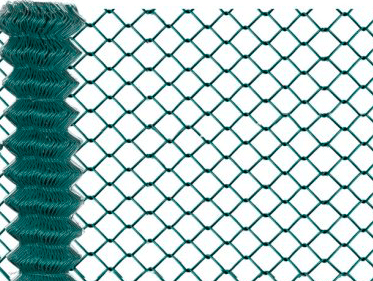 Сетка рабица 35х35х2,2 мм в брикете 1,0х10 м ПВХ (Е) (зеленая)
