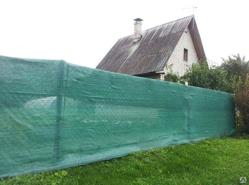 Сетка строительная фасадная на забор фото