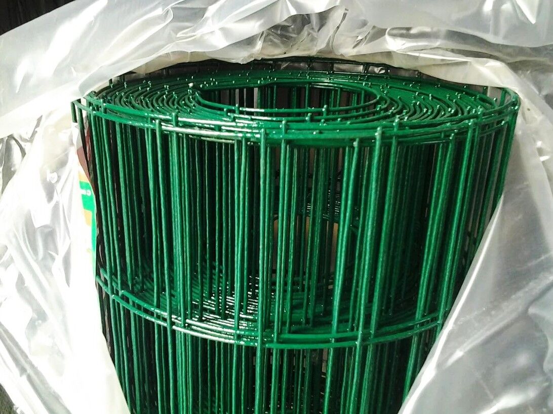 Сетка сварная 50*100*1,8 мм в ПВХ зеленая в рулоне 1800*15000 мм