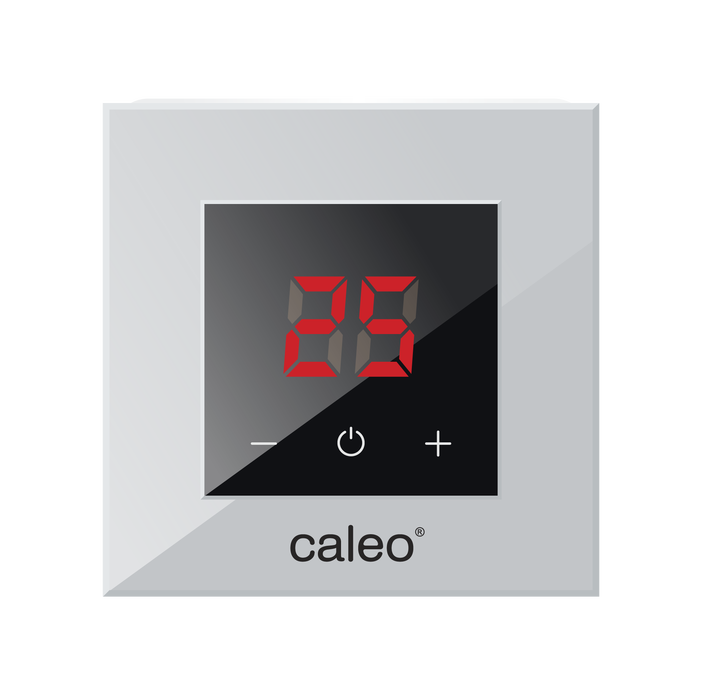 Caleo Nova (серебристый) терморегулятор с датчиком температуры