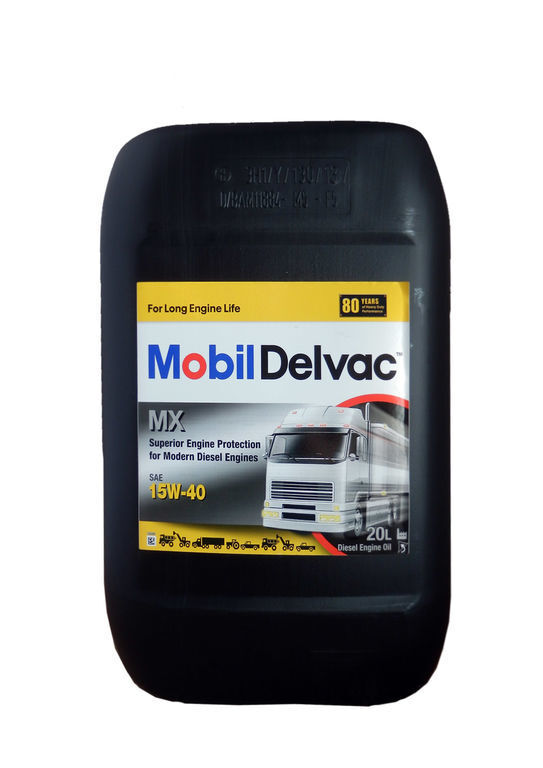 Масло моторное Mobil Delvac MX 15W-40 20 л минеральное