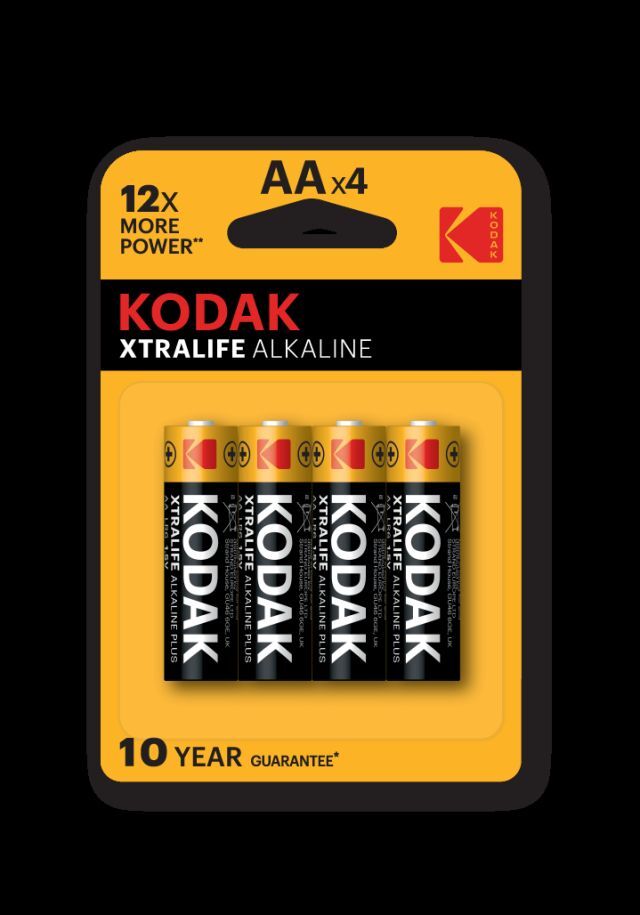 Батарейка Kodak ЕхtraLife LR6 пальчиковая 4шт.