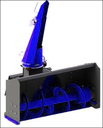 Снегометатель шнекороторный MultiOne Premium 1300 мм для шарнирно-сочлененных минипогрузчиков