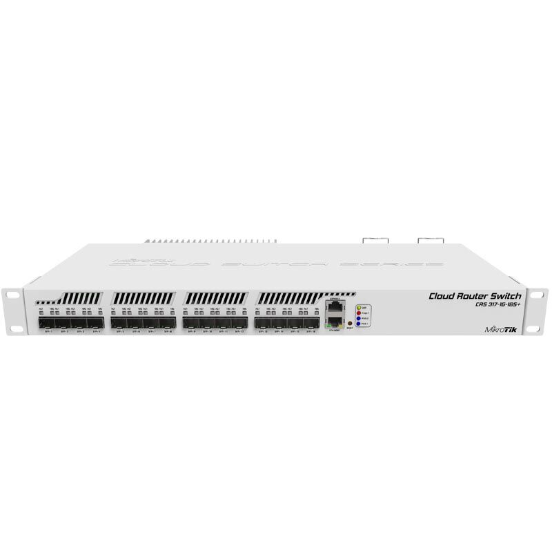 CRS317-1G-16S+RM, Коммутатор Mikrotik Cloud Router Switch 317-1G-16S+RM Smart 17-ports