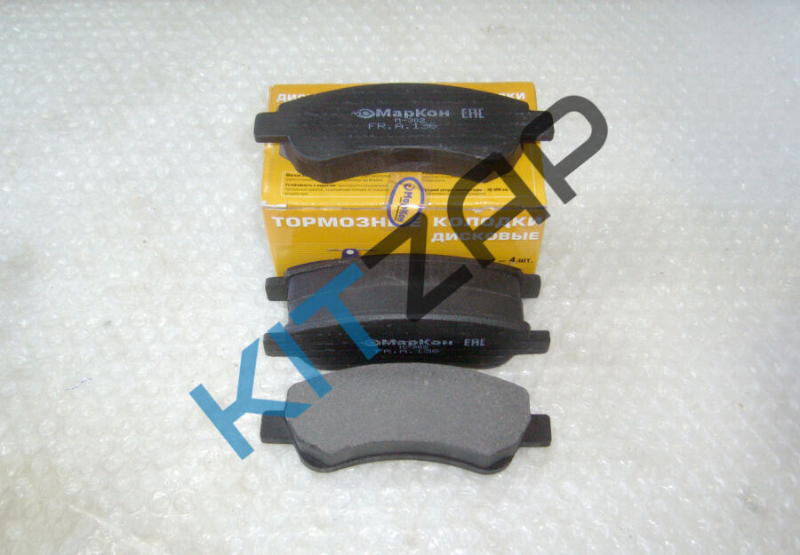 Колодки тормозные передние (комплект) quot;Фирма Markonquot; 13600190 Markon Dongfeng S30